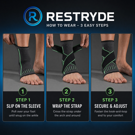 Foot Sleeve with Support Straps