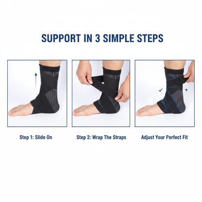 Foot Sleeve with Support Straps