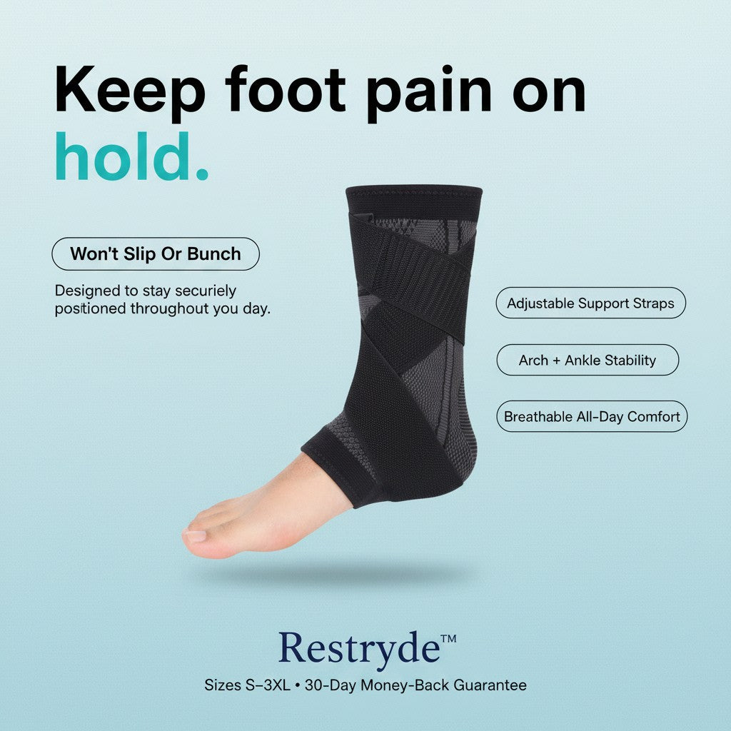 Foot Sleeve with Support Straps
