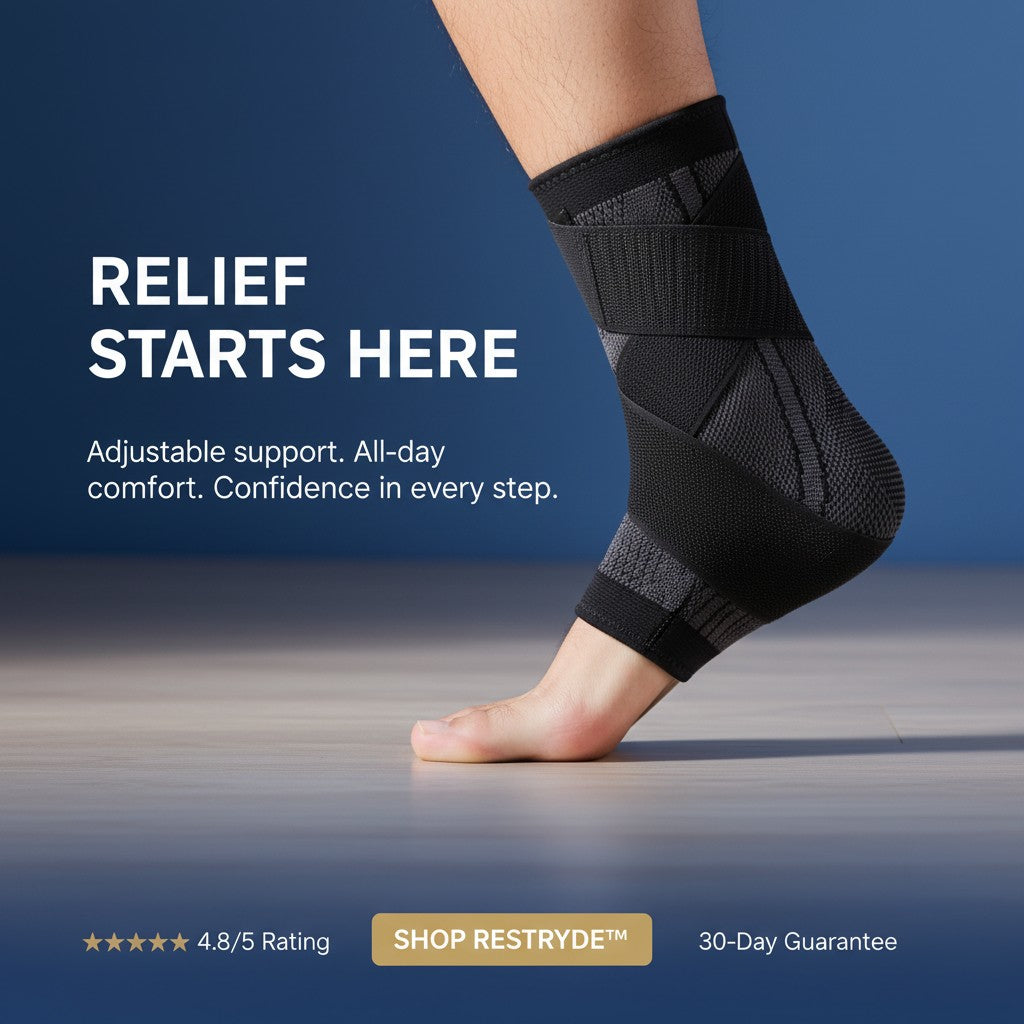 Foot Sleeve with Support Straps