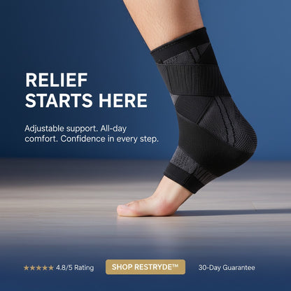 Foot Sleeve with Support Straps