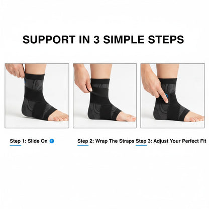 Foot Sleeve with Support Straps