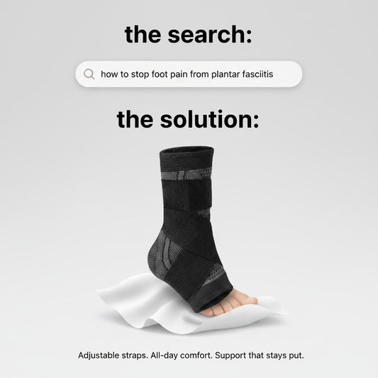 Foot Sleeve with Support Straps